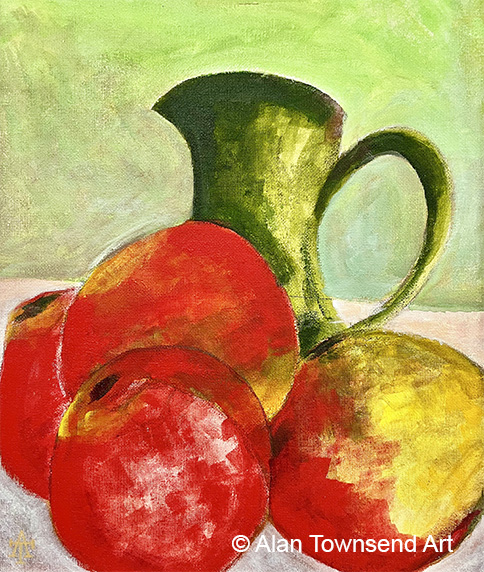 Apples from our garden